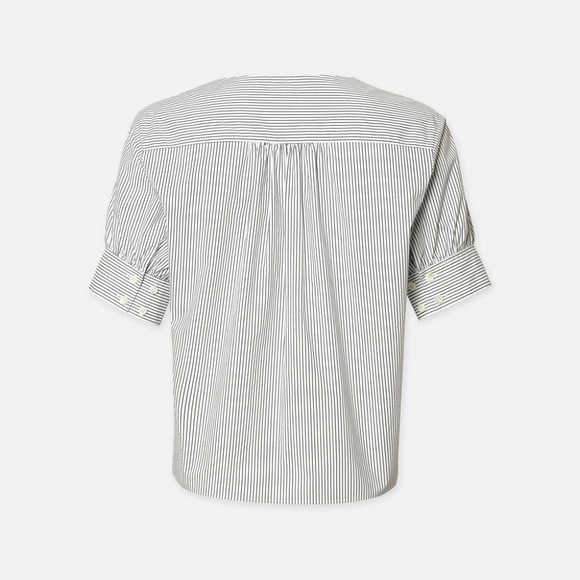 FRAME V-Neck Popover Top – XS - Picture 3 of 6